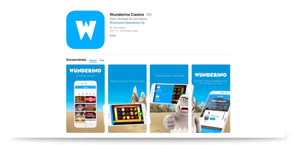 wunderino online casino